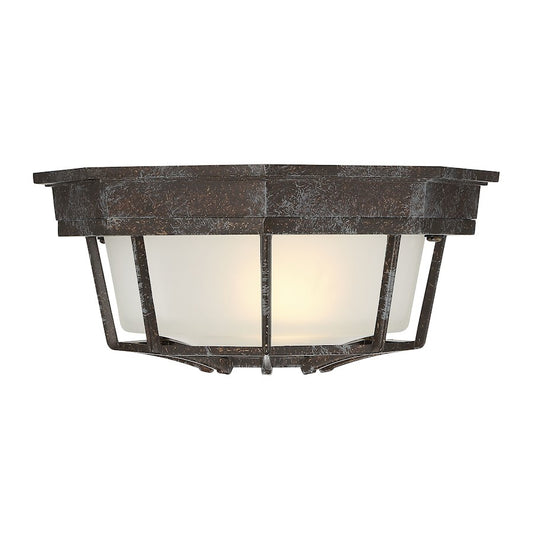 Savoy House Exterior Collections 1Lt Outdoor Ceiling Light, Bronze