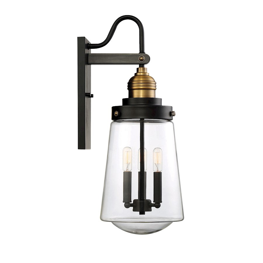 3 Light Outdoor Wall Lantern