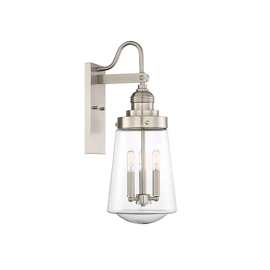 3 Light Outdoor Wall Lantern