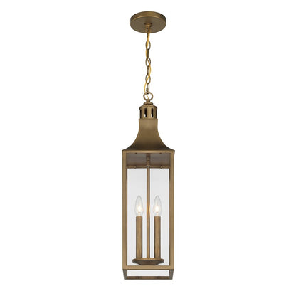 Savoy House Lancaster 2Lt Outdoor Hanging Lantern, Atlas Bronze