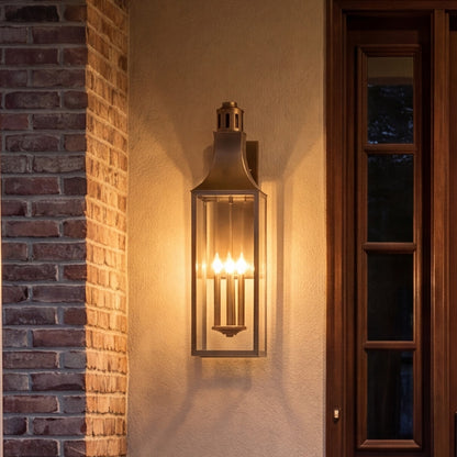Savoy House Lancaster 2Lt 32" Outdoor Wall Lantern, Atlas Bronze
