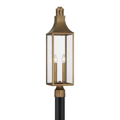 Savoy House Lancaster 2Lt Outdoor, Post Lantern, Atlas, Atlas Bronze - 5-225-273