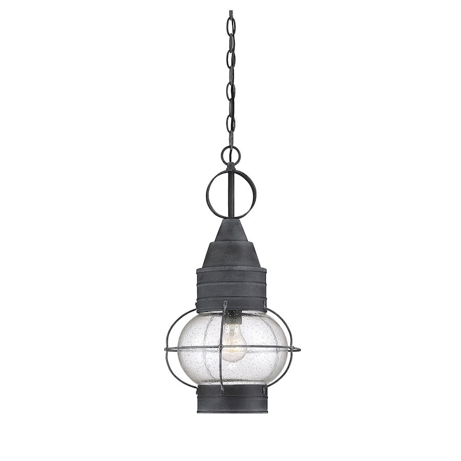 Savoy House Enfield Hanging Lantern, Oxidized Black