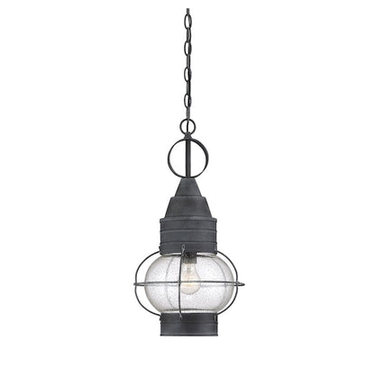 Savoy House Enfield Hanging Lantern, Oxidized Black