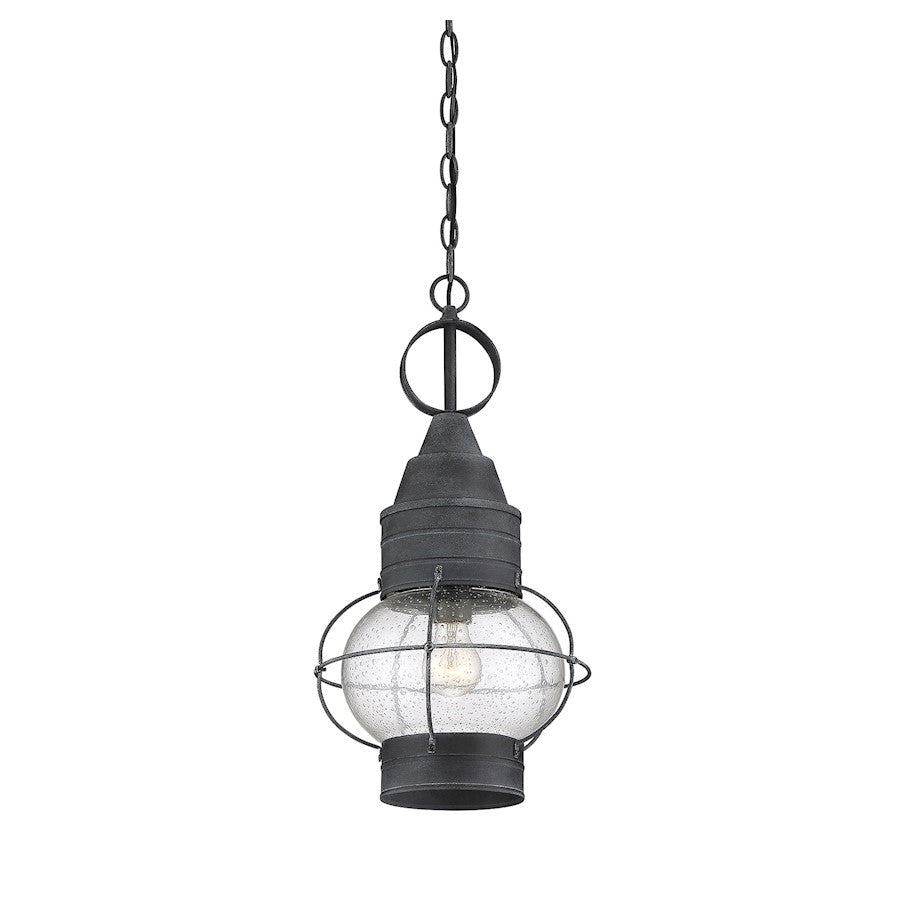 Savoy House Enfield Hanging Lantern, Oxidized Black