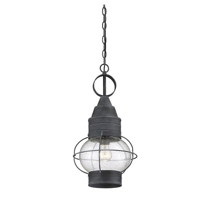 Savoy House Enfield Hanging Lantern, Oxidized Black