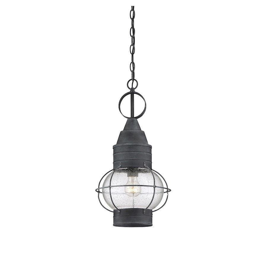 Savoy House Enfield Hanging Lantern, Oxidized Black