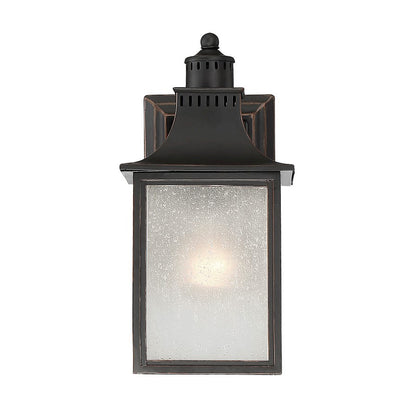 Savoy House Monte Grande 1Lt 12" Outdoor Wall Lantern, English Bronze - 5-254-13