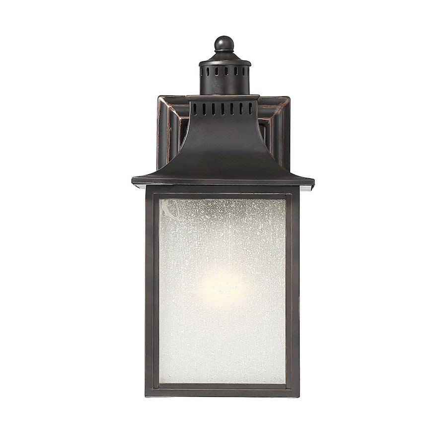 Savoy House Monte Grande 1-Light 12" Outdoor Wall Lantern, Slate - 5-254-25