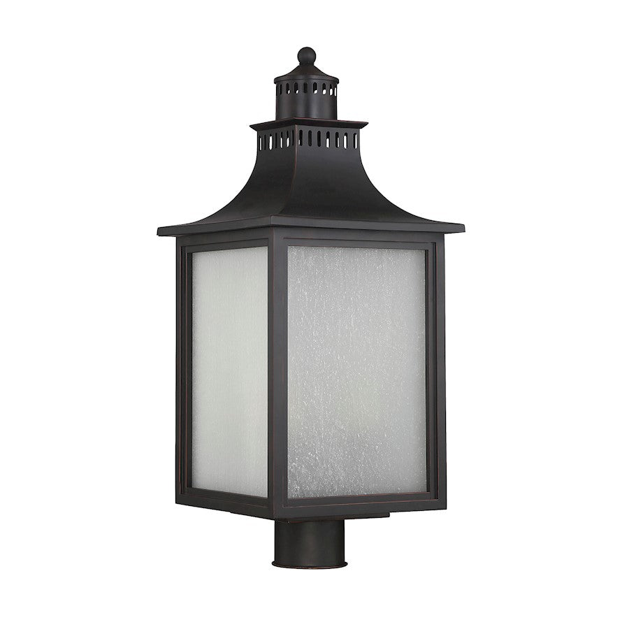 Savoy House Monte Grande 3-Light Outdoor Post Lantern, English Bronze