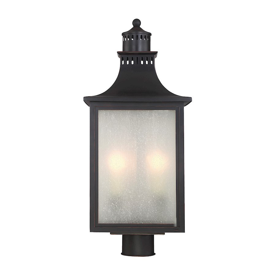 Savoy House Monte Grande 3-Light Outdoor Post Lantern, English Bronze