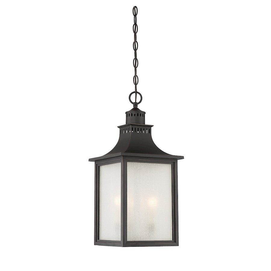 Savoy House Monte Grande 3-Light Outdoor Hanging Lantern, Slate - 5-256-25