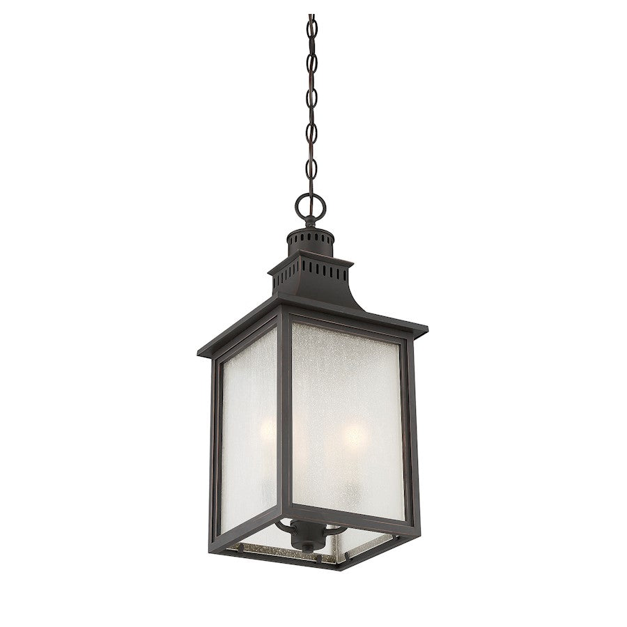 Savoy House Monte Grande 3-Light Outdoor Hanging Lantern, Slate