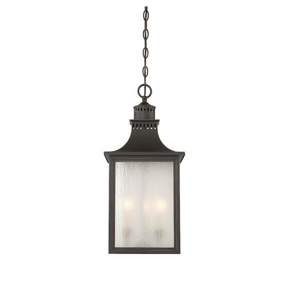 Savoy House Monte Grande 3-Light Outdoor Hanging Lantern, Slate