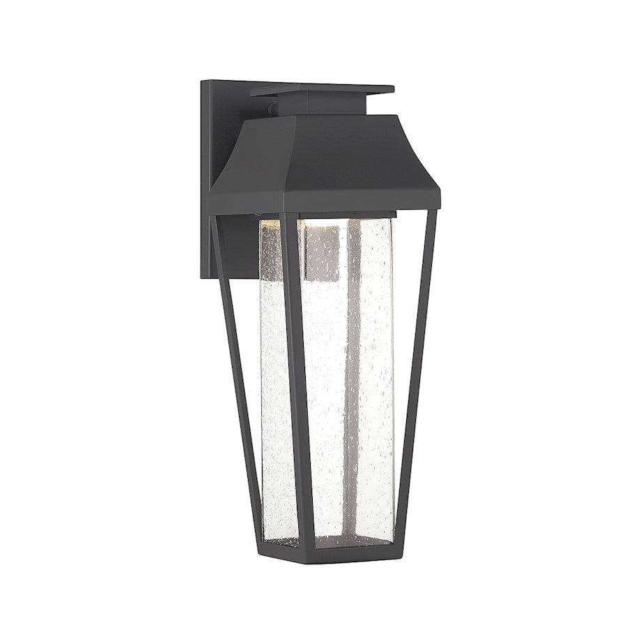 Savoy House Brookline LED Outdoor 15" Wall Lantern, Matte Black - 5-352-BK