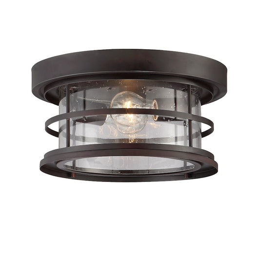 Savoy House Barrett 2-Light Outdoor Ceiling Light, English Bronze - 5-369-13-13