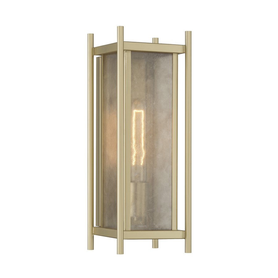 Savoy House Jacobs 1Lt Outdoor Wall Lantern, Serene, Serene Brass