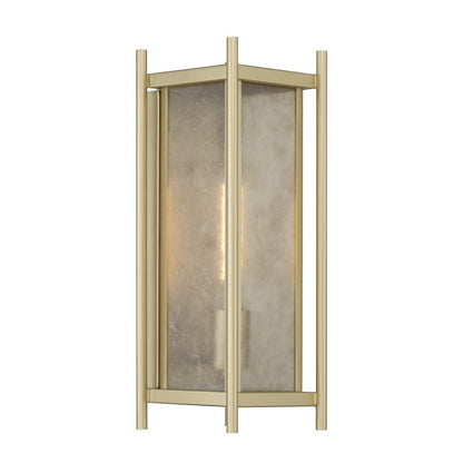 Savoy House Jacobs 1Lt Outdoor Wall Lantern, Serene, Serene Brass