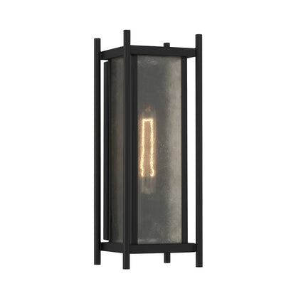 Savoy House Jacobs 1Lt Outdoor, Wall Lantern, Matte Black - 5-3804-BK