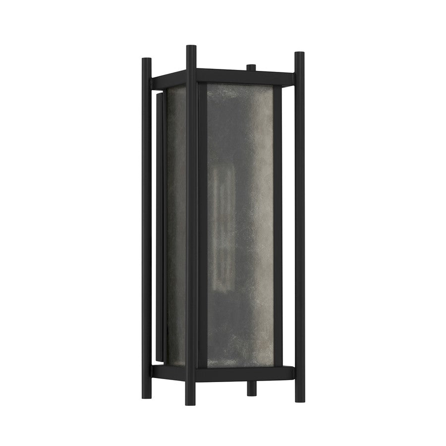 Savoy House Jacobs 1Lt Outdoor, Wall Lantern, Matte Black