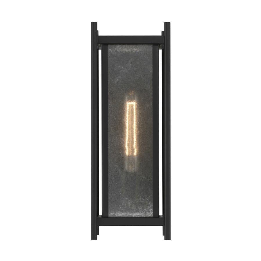 Savoy House Jacobs 1Lt Outdoor, Wall Lantern, Matte Black