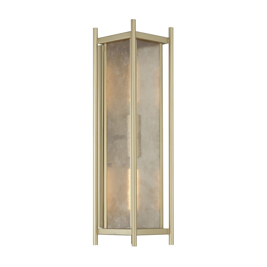 Savoy House Jacobs 2Lt Outdoor Wall Lantern, Serene Brass