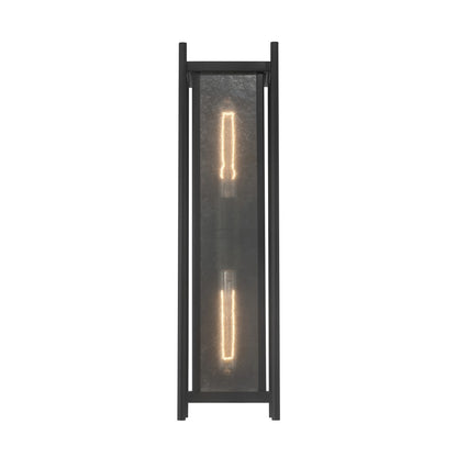 Savoy House Jacobs 2Lt Outdoor, Wall Lantern, Matte Black