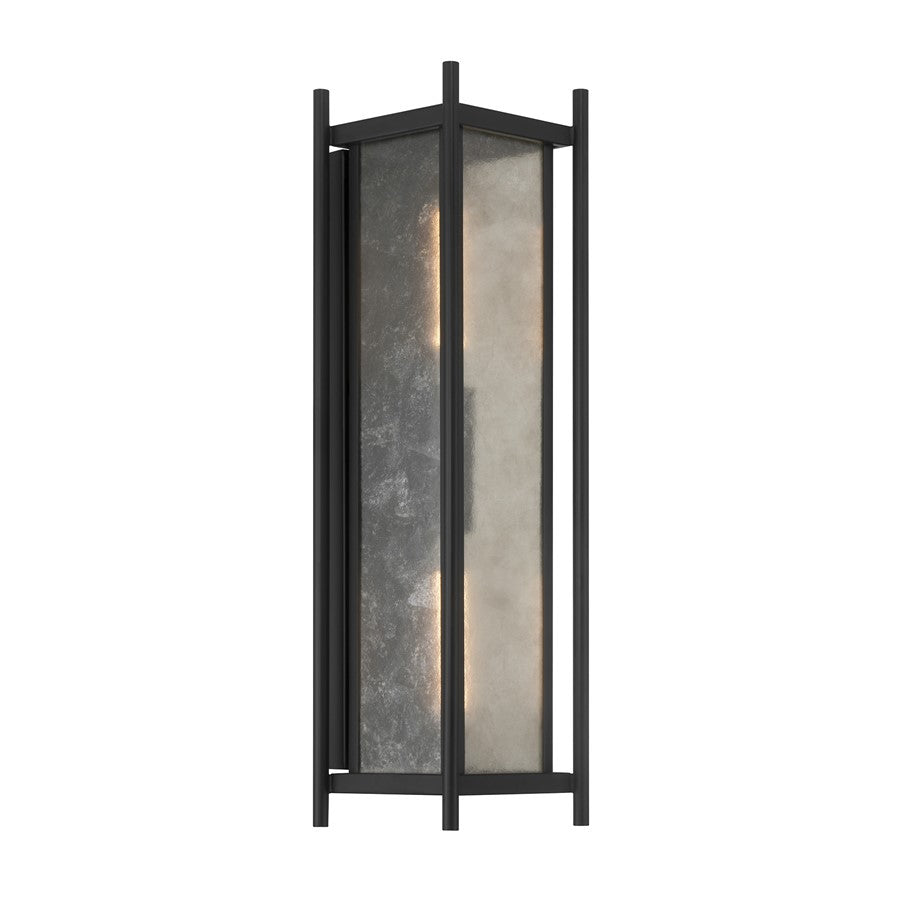 Savoy House Jacobs 2Lt Outdoor, Wall Lantern, Matte Black