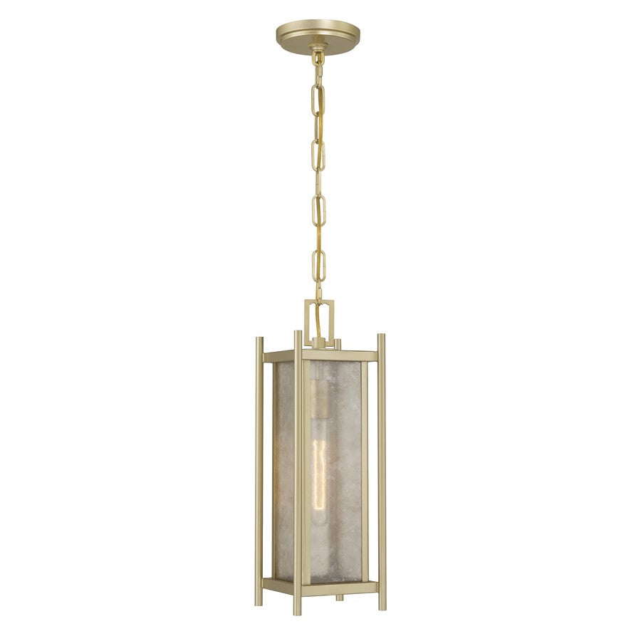 Savoy House Jacobs 1Lt Outdoor Hanging Lantern, Serene Brass