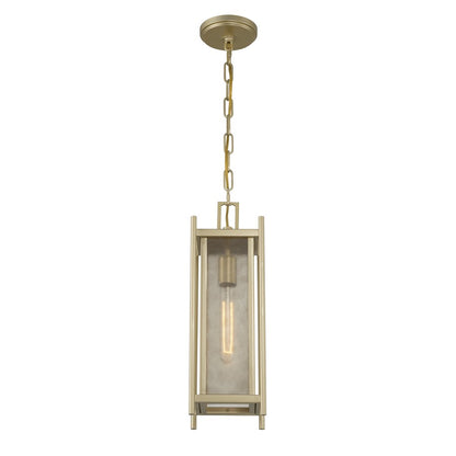 Savoy House Jacobs 1Lt Outdoor Hanging Lantern, Serene Brass