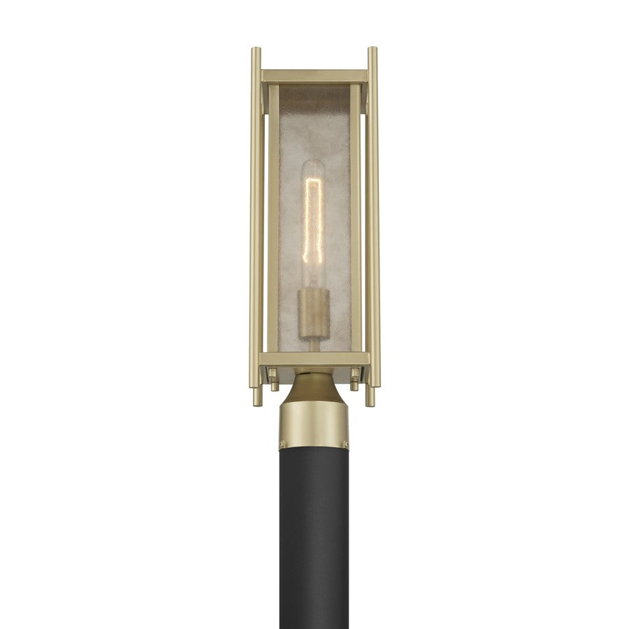 Savoy House Jacobs 1Lt Outdoor Post Lantern, Serene Brass