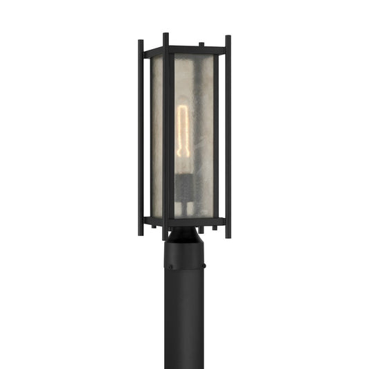 Savoy House Jacobs 1Lt Outdoor, Post Lantern, Matte Black - 5-3807-BK