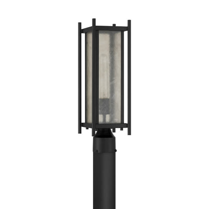 Savoy House Jacobs 1Lt Outdoor, Post Lantern, Matte Black