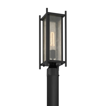 Savoy House Jacobs 1Lt Outdoor, Post Lantern, Matte Black