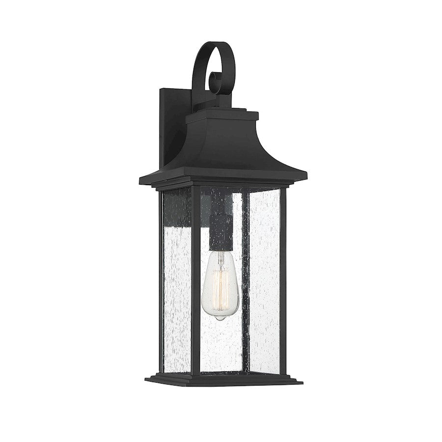 Savoy House Hancock 1-Light 23" Outdoor Wall Lantern, Matte Black - 5-451-BK