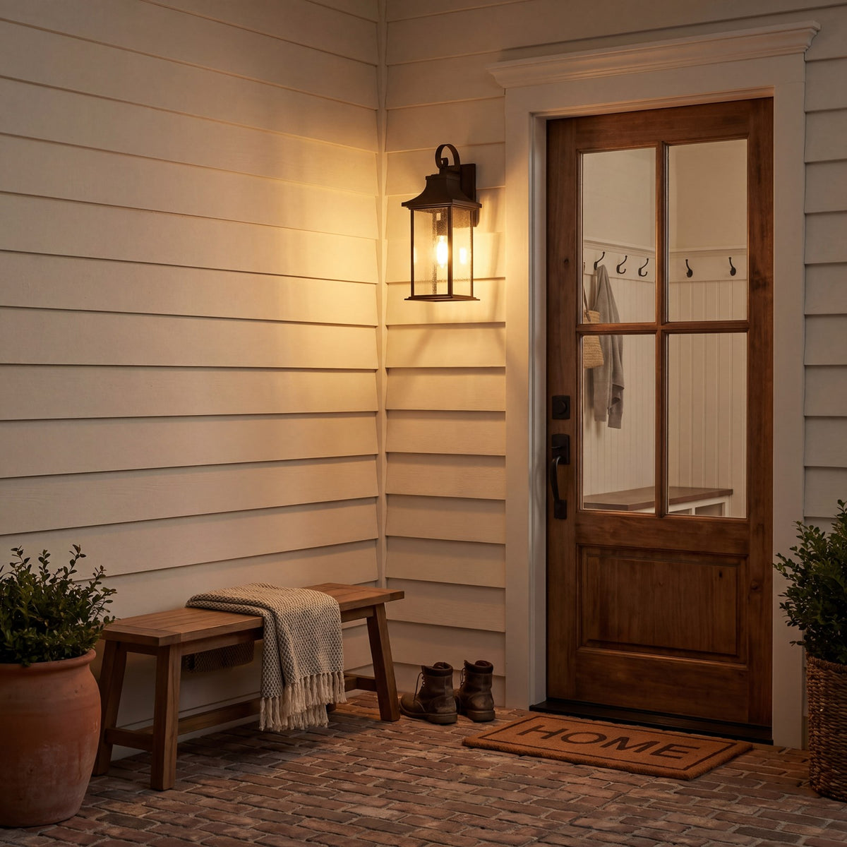 1 Light Small Outdoor Wall Sconce