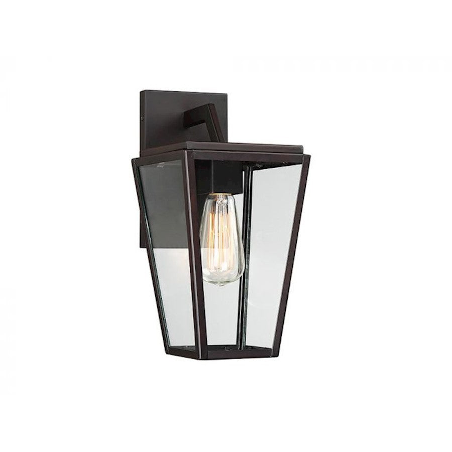 1 Light Wall Lantern, English Bronze