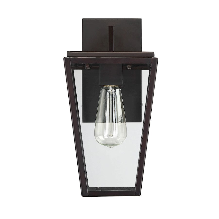 1 Light Wall Lantern, English Bronze