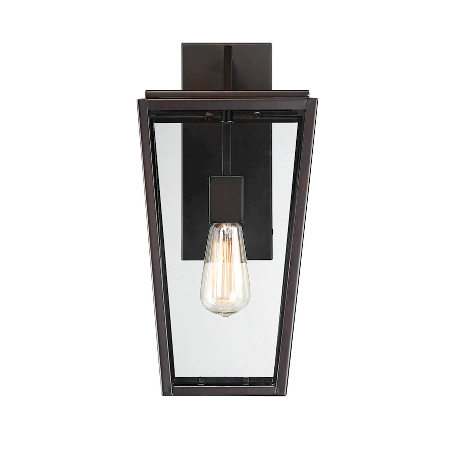 Savoy House Milton 1-Light 17" Outdoor Wall Lantern, English Bronze - 5-547-13