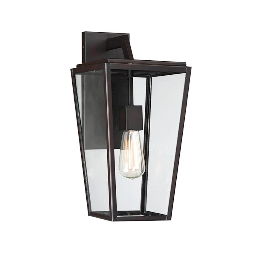 1 Light Wall Lantern, English Bronze