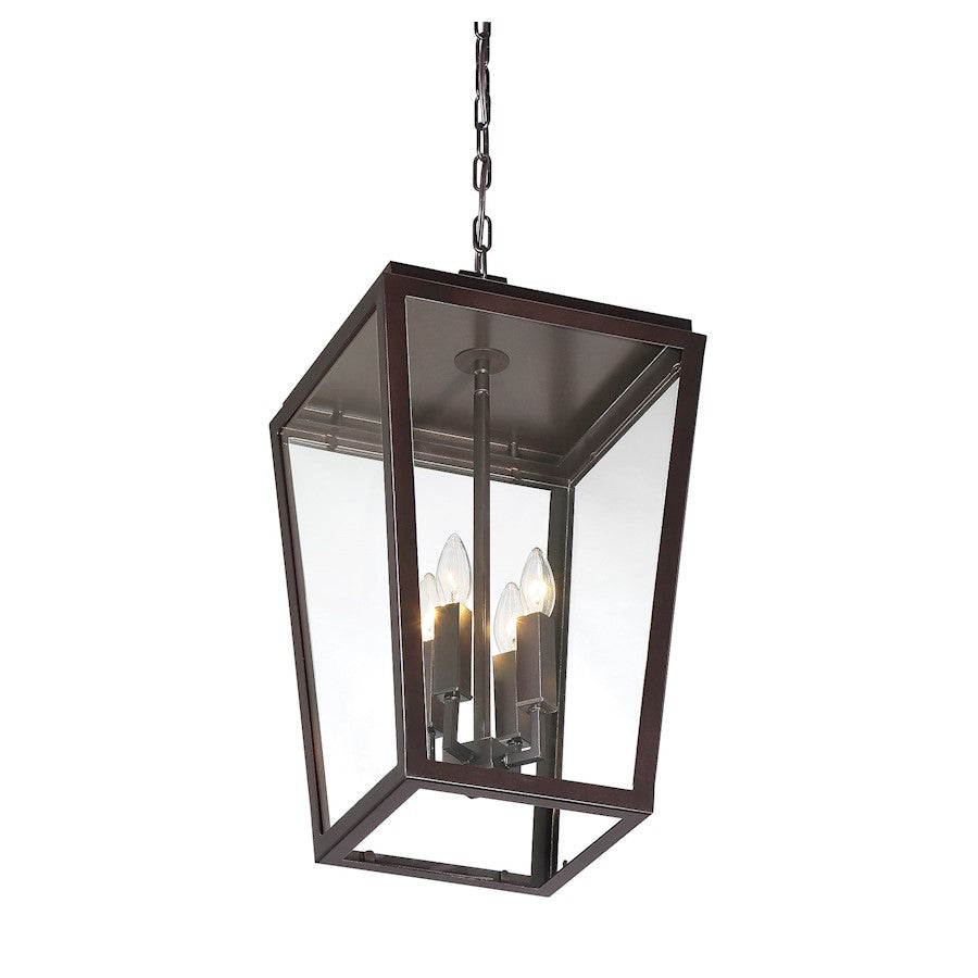 Savoy House Milton Hanging Lantern, English Bronze