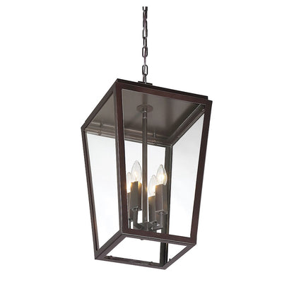 Savoy House Milton Hanging Lantern, English Bronze