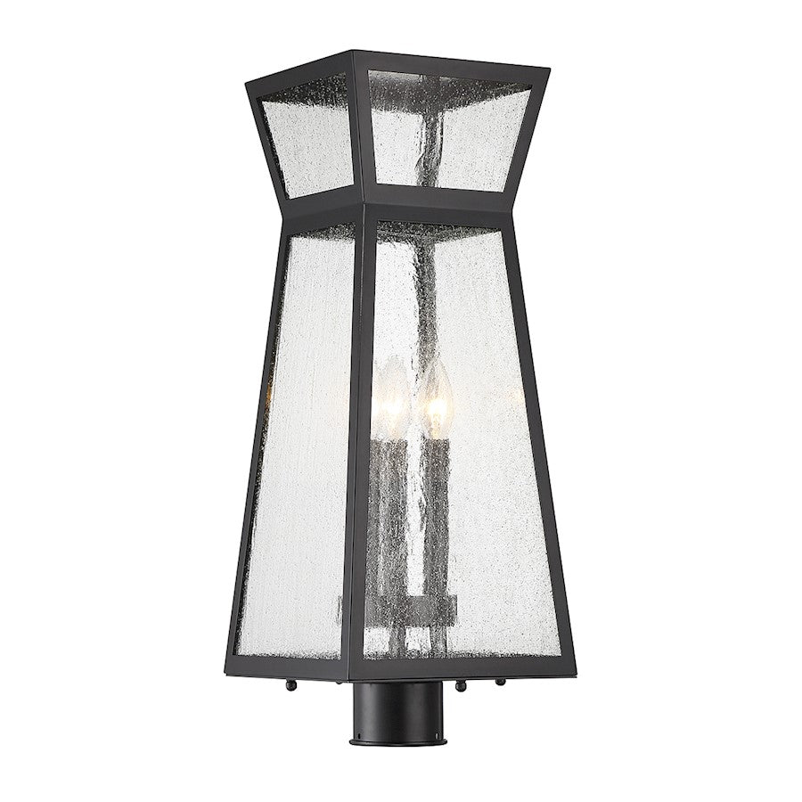 Savoy House Millford 3-Light Outdoor Post Lantern, Matte Black - 5-633-BK