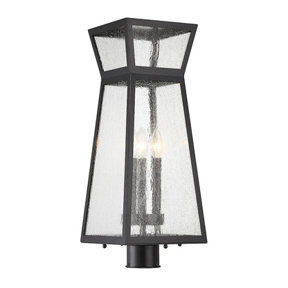 Savoy House Millford 3-Light Outdoor Post Lantern, Matte Black - 5-633-BK