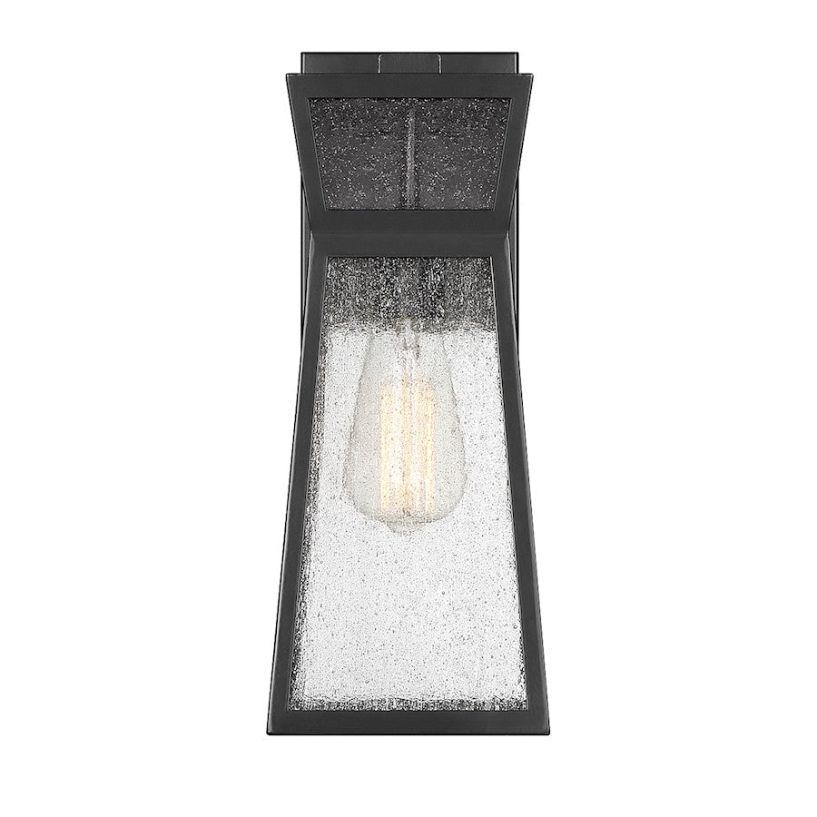 Savoy House Millford 1-Light 14" Outdoor Wall Lantern, Matte Black