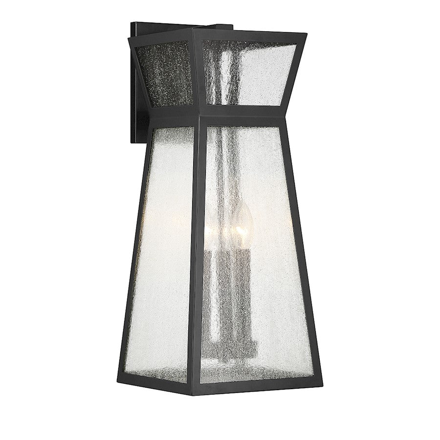 Savoy House Millford 3-Light Outdoor Wall Lantern, Matte Black - 5-636-BK