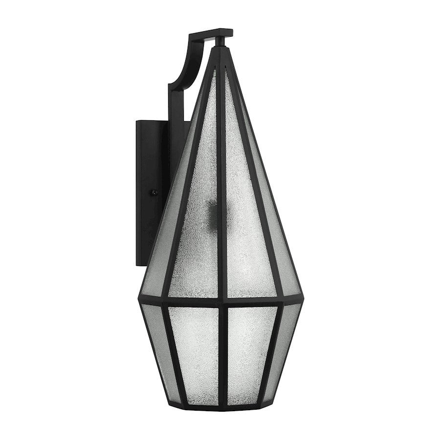 Savoy House Peninsula 1-Light 24" Outdoor Wall Lantern, Matte Black