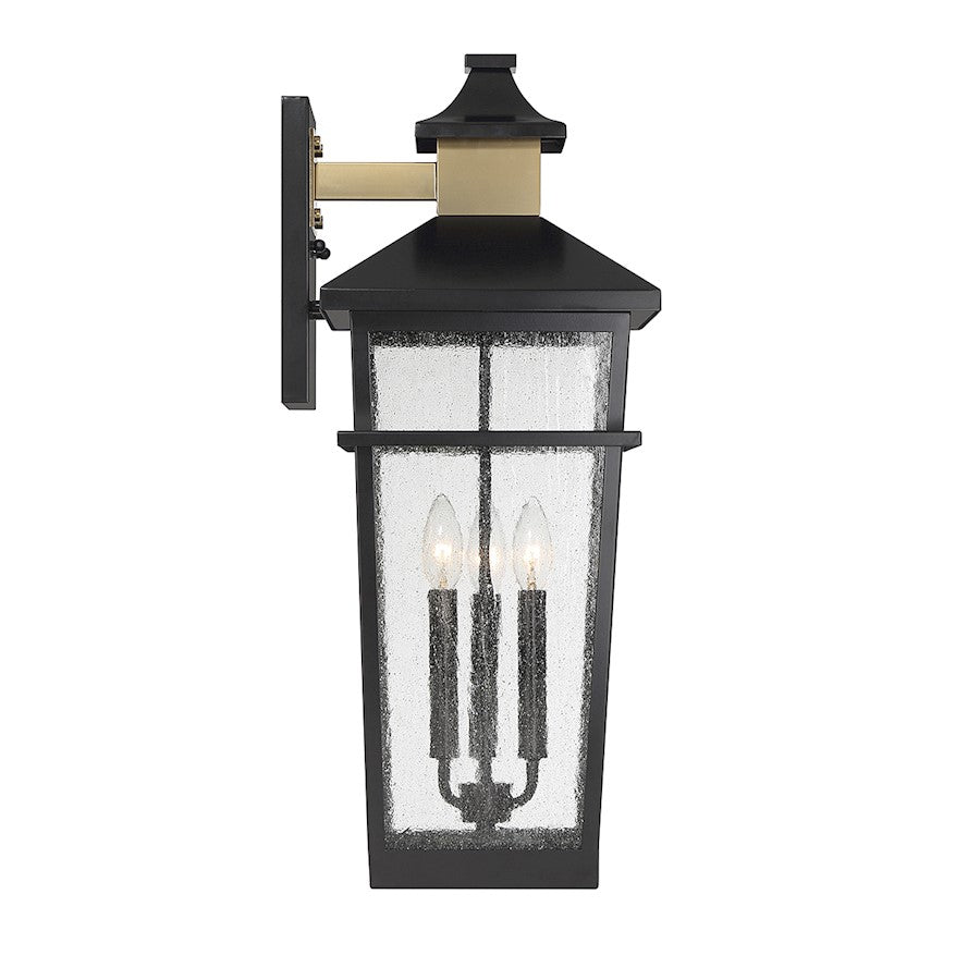 3 Light Outdoor Wall Lantern