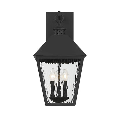 3 Light Outdoor Wall Sconce
