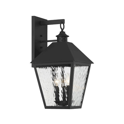 3 Light Outdoor Wall Sconce